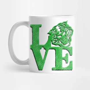 Mountain View School Love Tiger Logo Mug